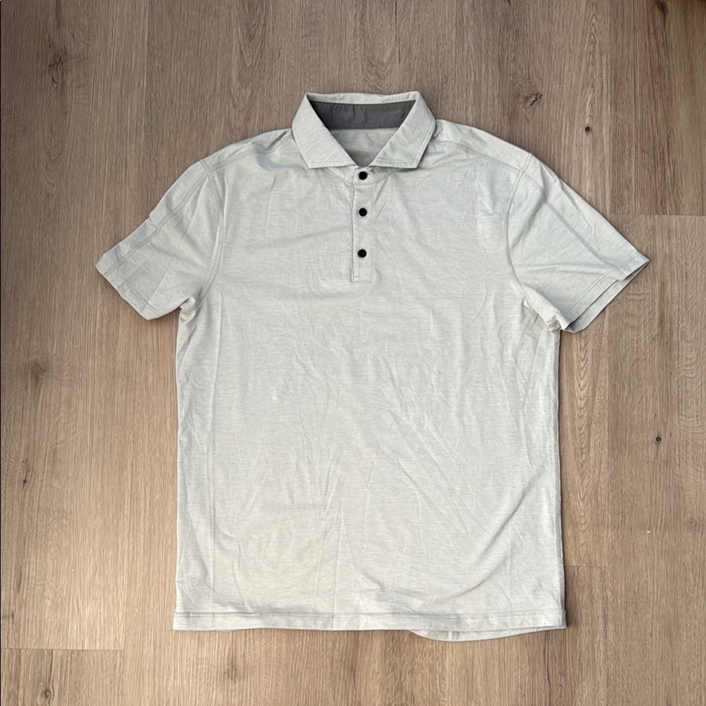 Lululemon light grey polo